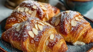 Bakery-Style Almond Croissants